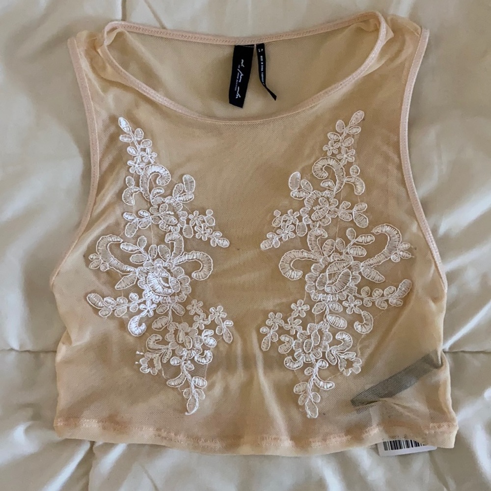 Y2K mesh top